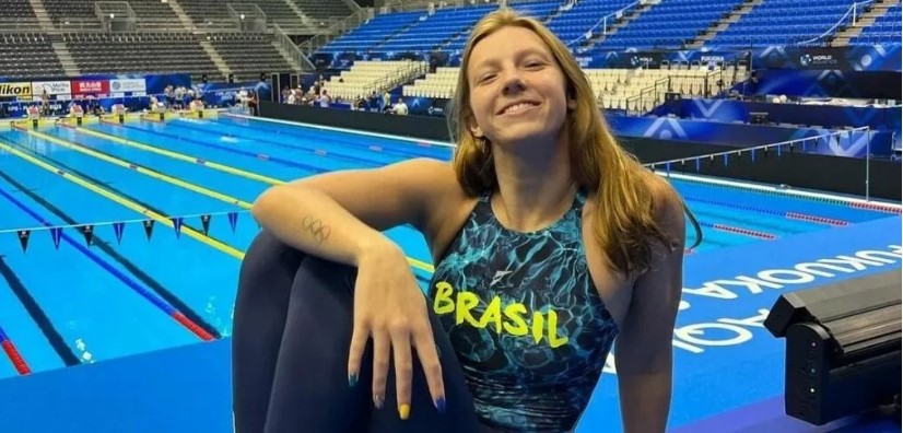 Nadadoras do Brasil ficam em 4º no 4x200m livre